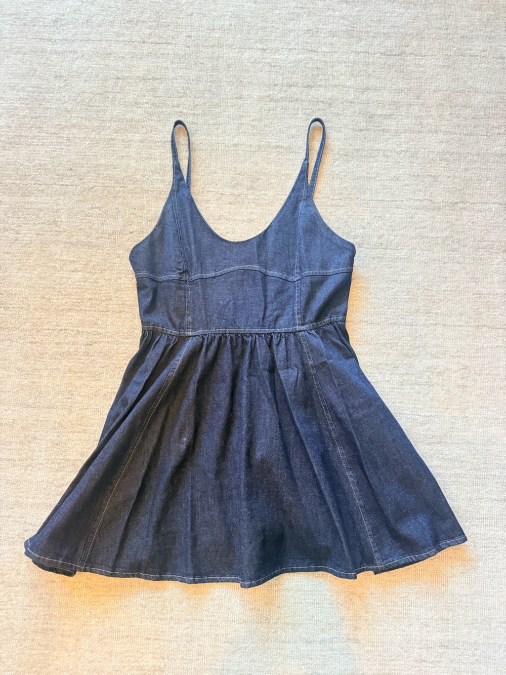 Zara Mini denim dress
